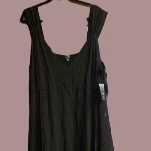TERRA & SKY BLACK LABEL HAND HEM DRESS PLUS SIZE 4X NWT